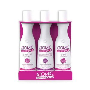 BEOX Atomic 60 sec KIT - zestaw regeneracyjny do włosów osłabionych 3 x 300 ml