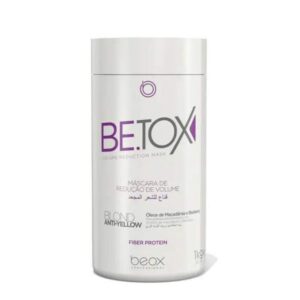 BEOX Be.Tox Blond Anti-Yellow - zabiegowa tonujaca maska botoks dla włosów blond 1000 ml