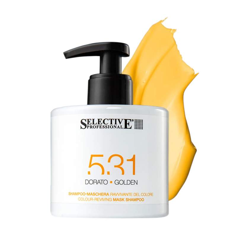 SELECTIVE 531 szampon - maska - kolor - złoty  dorato  275 ml