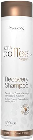 beox-keracoffee-recovery-vegan-shampoo-szampon-p.jpg BEOX KeraCoffee Recovery Vegan Shampoo - szampon pozabiegowy po keratynowym prostowaniu / 300ml - obrazek 1