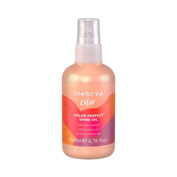 Inebrya Color Perfect Shine Oil - rozświetlający olejek do włosów farbowanych / 150ml