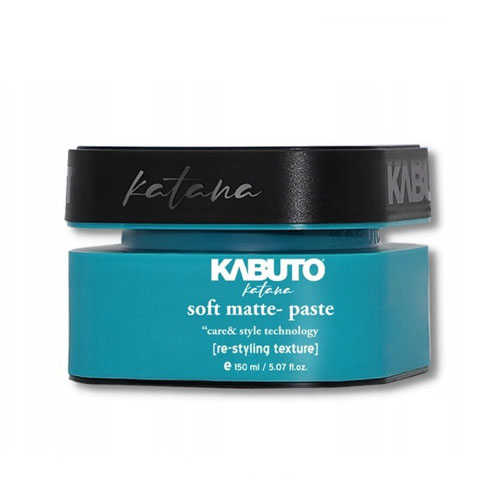 kabuto-soft-matte-paste-miekka-matujaca-pasta-do.jpg Kabuto Soft Matte Paste- miękka matująca pasta do włosów / 150 ml - obrazek 1
