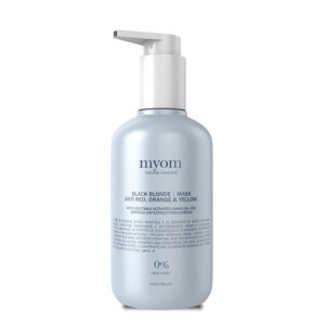 Myom Black Blonde Mask - czarna maska tonująca do włosów blond / 250ml