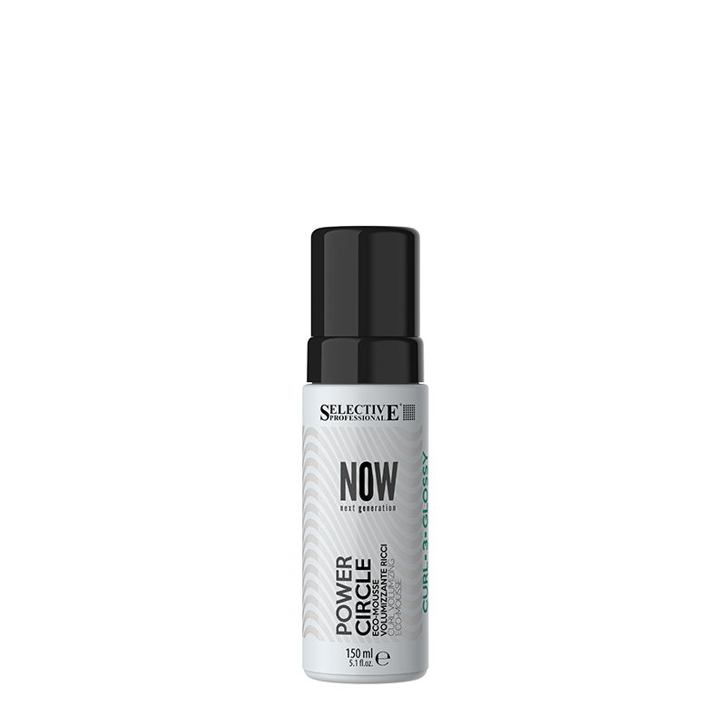 now-power-circle-3-curl-glossy-pianka-do-lokow.png NOW Power Circle 3 Curl Glossy - pianka do loków / 150ml - obrazek 1