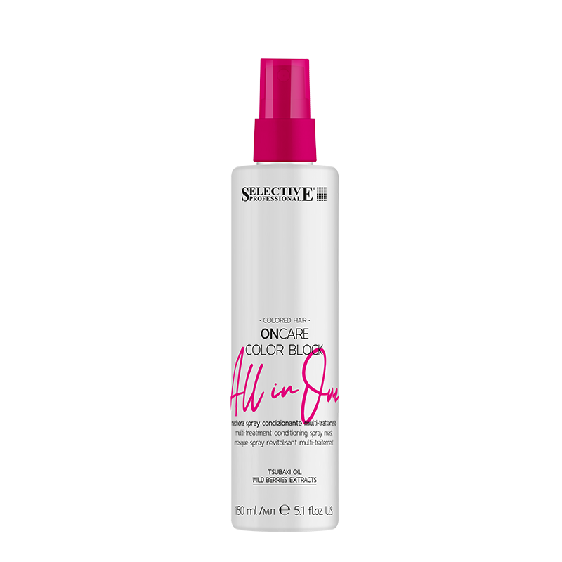oncare-color-block-all-in-one-spray-wielofunkcyj.png ONCARE Color Block All in One Spray - wielofunkcyjna maska w sprayu do włosów farbowanych / 150 ml - obrazek 1