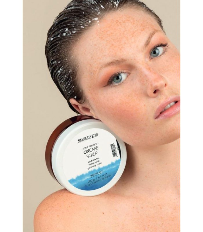 oncare-scalp-scrub-peeling-peeling-oczyszczajacy.jpg ONcare SCALP Scrub peeling - peeling oczyszczający do skóry głowy / 200gr - obrazek 1