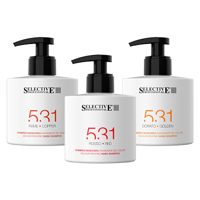 selective-531-szampon-maska-kolor-kasztan.jpg SELECTIVE 531 szampon - maska - kolor - kasztan / castano / 275ml - obrazek 1