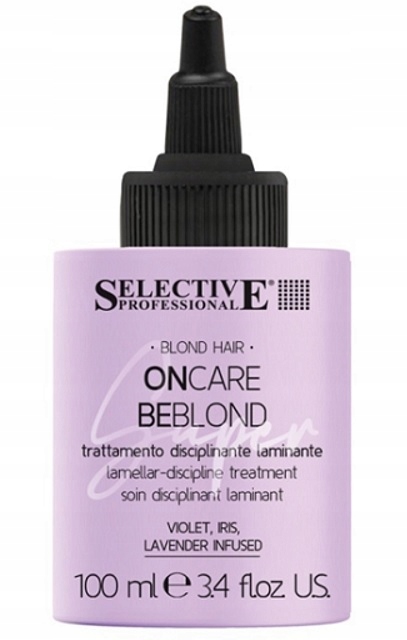 selective-beblond-lammelar-laminacja-do-wlosow-b.jpg SELECTIVE BeBlond Lammelar - laminacja do włosów blond / 100ml - obrazek 1