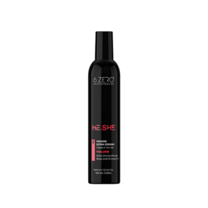 6.ZERO HE.SHE Mousse Extra Strong "3" /300ml
