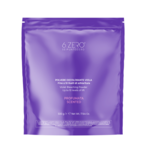 6.ZERO Rozjaśniacz Viola Powder Perfumowany 10 tonów /500g