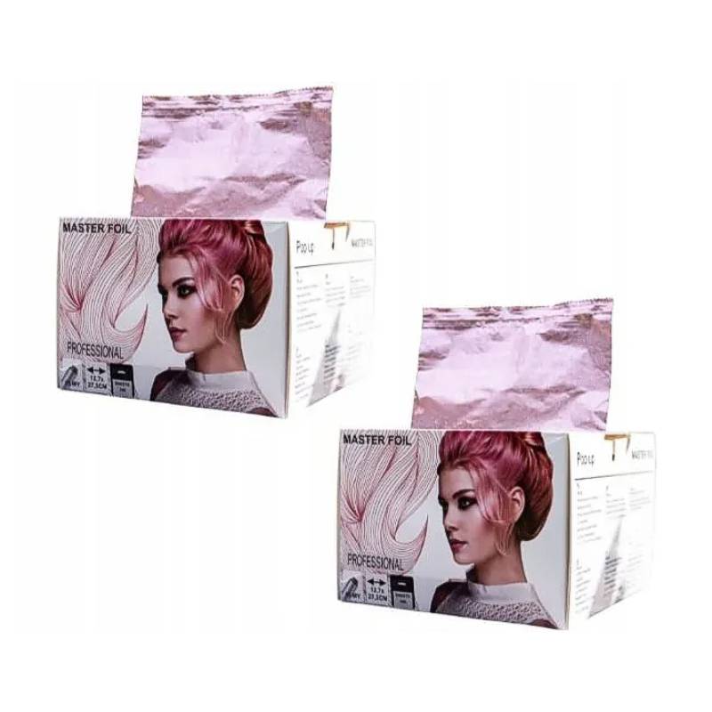 Folia fryzjerska Master Foil Rose Gold/Pink 500szt.