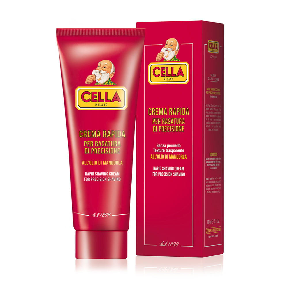 cella-shaving-cream-regenerujacy-krem-do-golenia.jpg Cella Shaving Cream regenerujący krem do golenia /150ml - obrazek 1