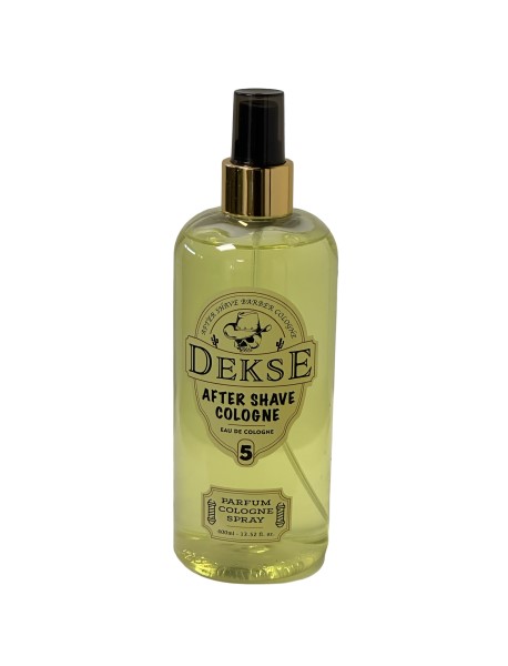 dekse-hair-after-shave-cologne-5-400ml.jpg Dekse Hair After Shave Cologne 5 /400ml - obrazek 1