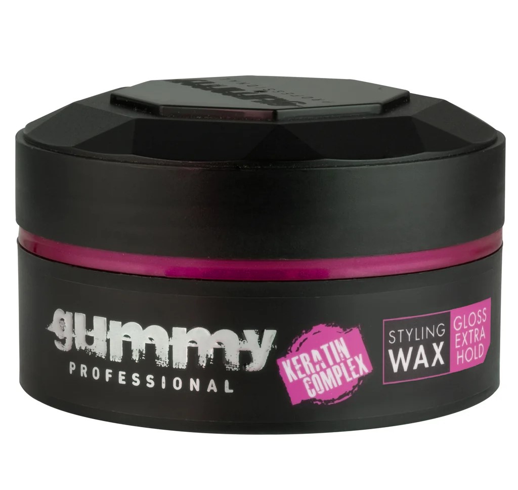 gummy-gloss-extra-hold-wax-pomada-nablyszczajaca.jpg GUMMY Gloss Extra Hold Wax - pomada nabłyszczająca /150ml - obrazek 1