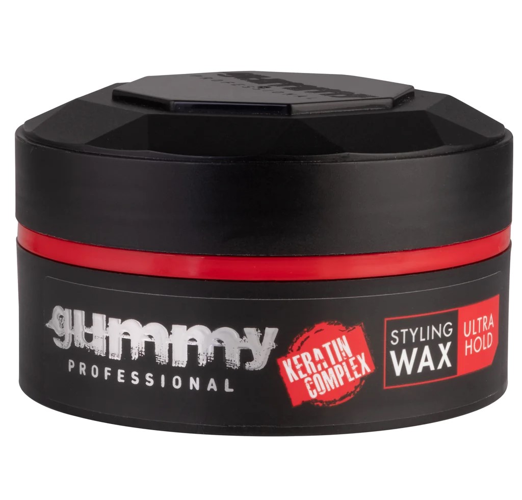 gummy-ultra-hold-wax-bardzo-mocna-pomada-wodna.jpg GUMMY Ultra Hold Wax - bardzo mocna pomada wodna /150ml - obrazek 1