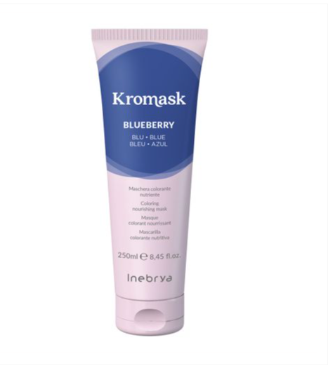 kromask-maska-koloryzujaca-blueberry-niebieska-25.png KROMASK Maska Koloryzująca Blueberry/Niebieska /250ml - obrazek 1