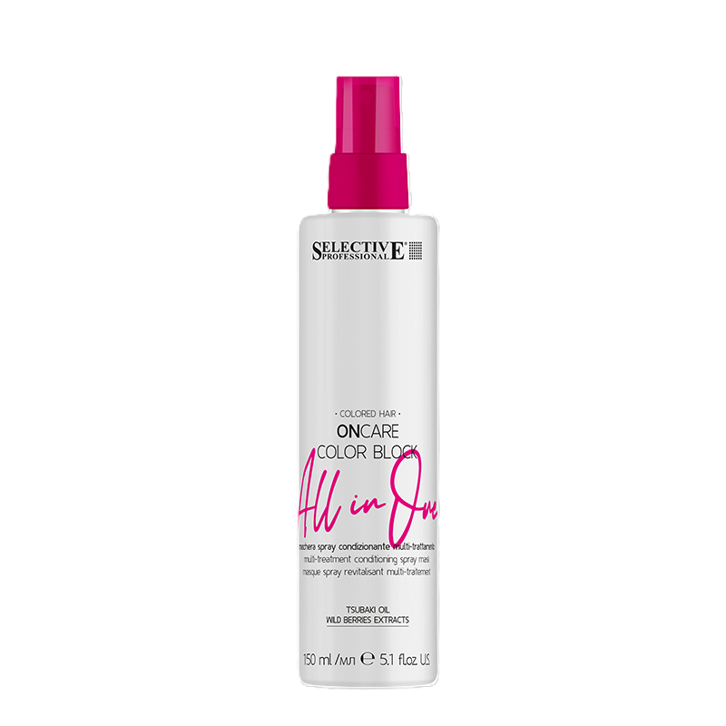oncare-color-block-maska-spray-all-in-one-150ml.png ONCARE COLOR BLOCK Maska Spray All in One /150ml - obrazek 1