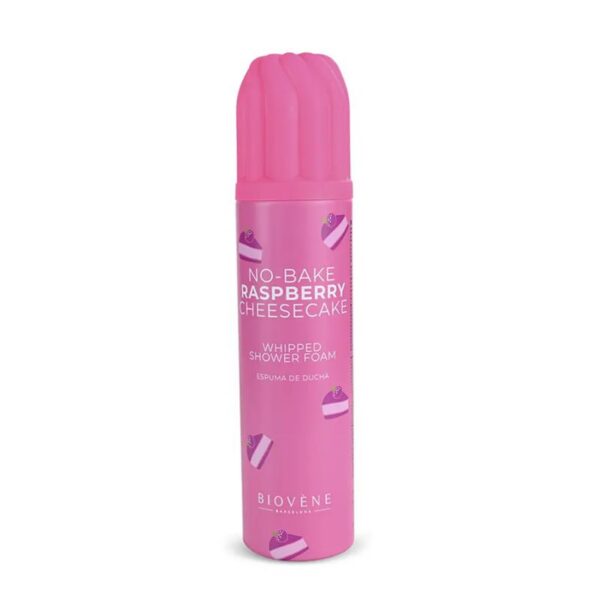 BIOVENE No-Bake Raspberry Cheesecake- Pianka Sernik malinowy 250 ml