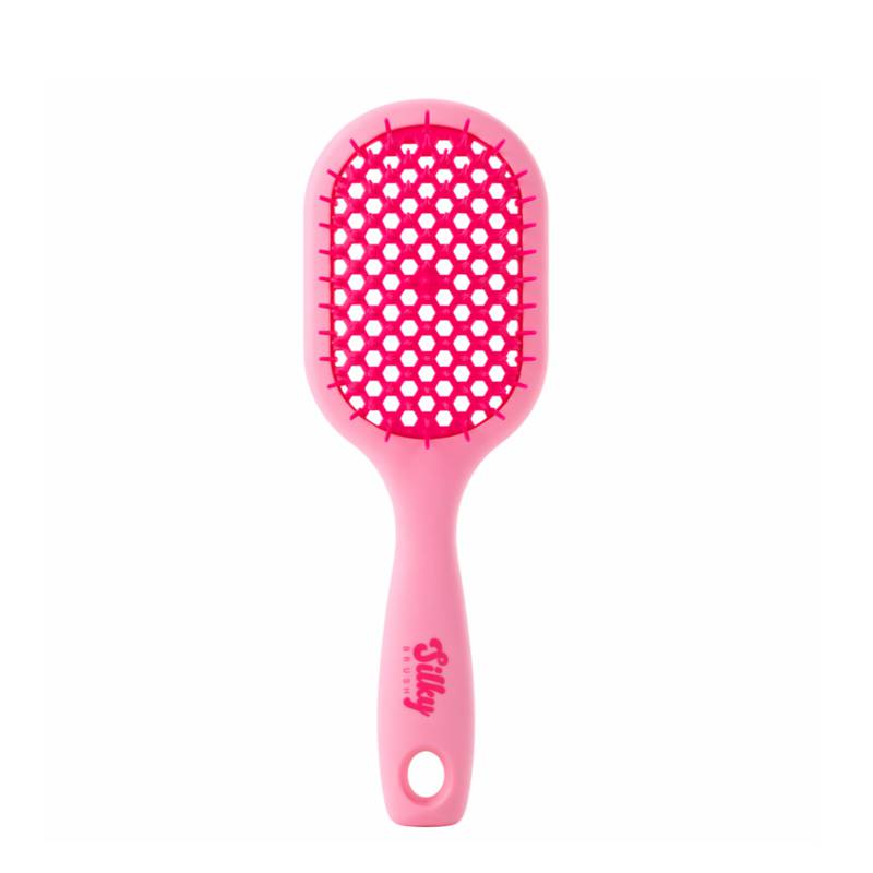 LABOR  Szczotka płaska Silky Brush Raspberry Rush (c.różowy) /art. C020A