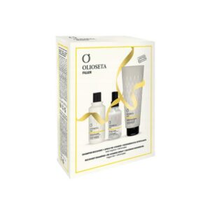 OLIOSETA Filler zestaw szamp+spray+żel 250ml+150ml+350ml Barex