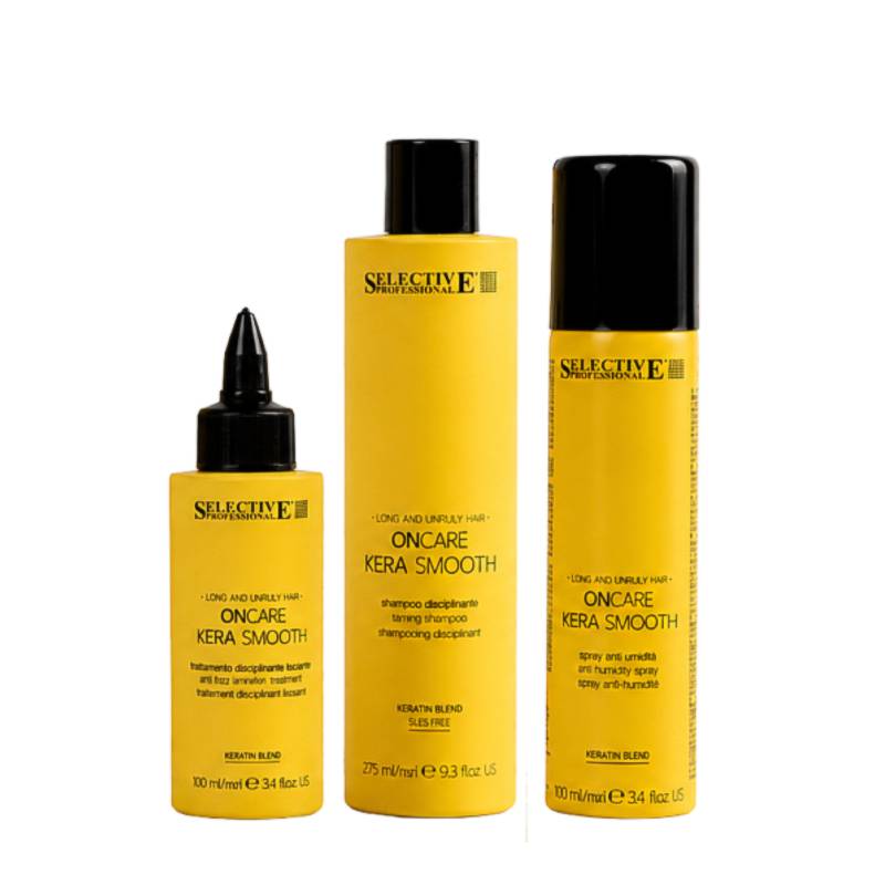 ONcare KERA SMOOTH FRIZZ AWAY zestaw 275ml+100ml+100ml
