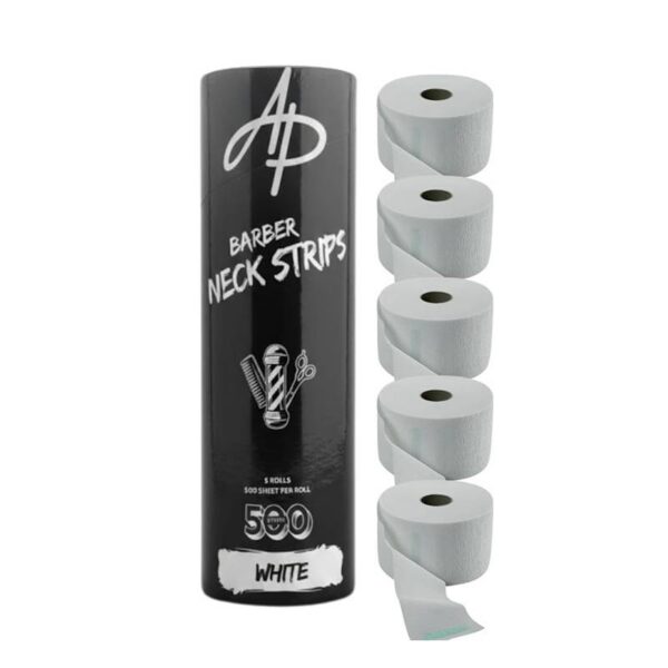 Papierki do karku, kołnierzyki Neck Strips White białe /5szt.