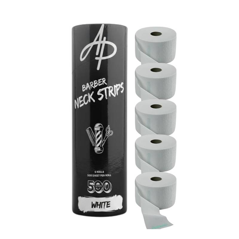 Papierki do karku, kołnierzyki Neck Strips White białe /5szt.