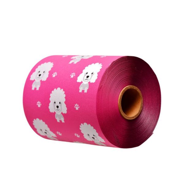 Folia do balejażu na rolce Embossed 12,7cm x 100m dog