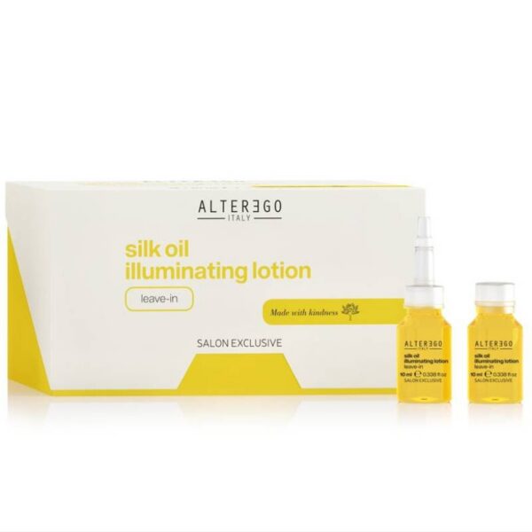 Alter Ego Silk Oil Illuminating – kuracja rozświetlająca bez spłukiwania / 12x10ml — Zdjęcie produktu 01