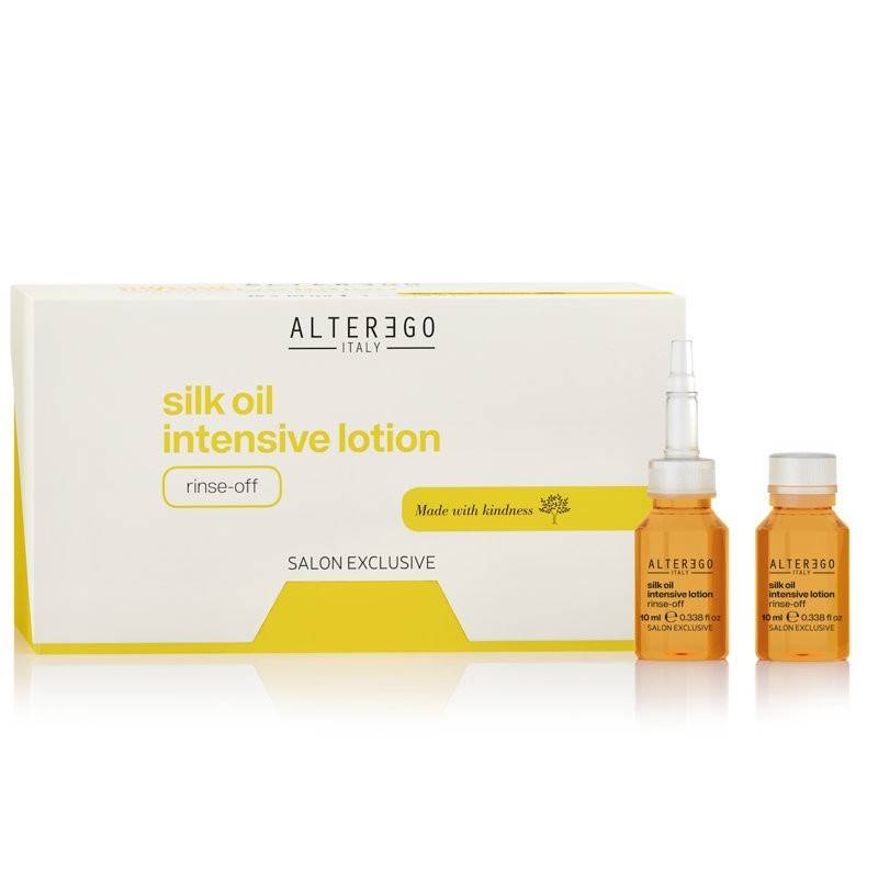 Alter Ego Silk Oil – intensywna kuracja odżywiająca 12 x 10ml — Zdjęcie produktu 01