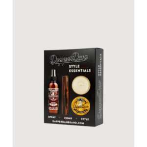 DAPPER DAN Essentials Style Zestaw - sól morska + matt paste + grzebień