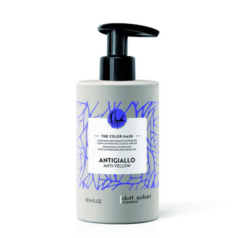 OLEA Color Mask ANTI-YELLOW - koloryzująca maska wybijająca żólte tony / 300ml