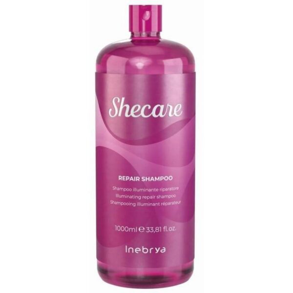 ICE CREAM Shecare Repair Szampon – wegański szampon rozświetlająco naprawczy / 1000ml — Zdjęcie produktu 01