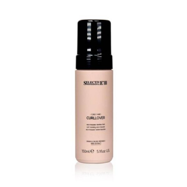 SELECTIVE Curllover Eco Mousse – ekologiczna pianka do loków / 150ml — Zdjęcie produktu 01