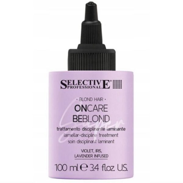 SELECTIVE BeBlond Lammelar – laminacja do włosów blond / 100ml — Zdjęcie produktu 01