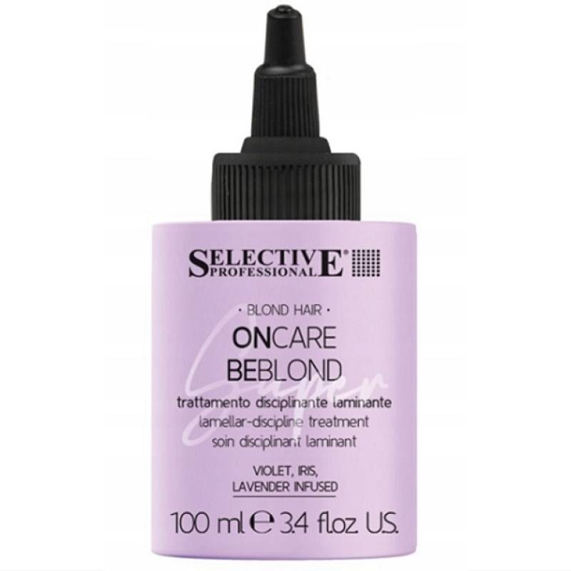SELECTIVE BeBlond Lammelar - laminacja do włosów blond / 100ml