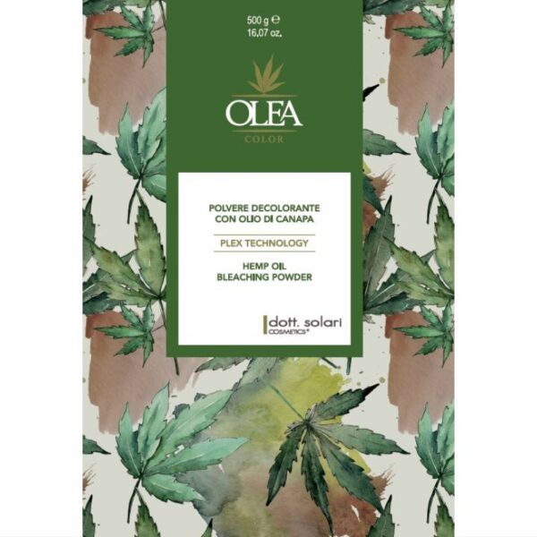 Dott.Solari Olea Hemp Oil Plex Technology – rozjaśniacz z plexem i olejkiem z konopii / 500g — Zdjęcie produktu 01