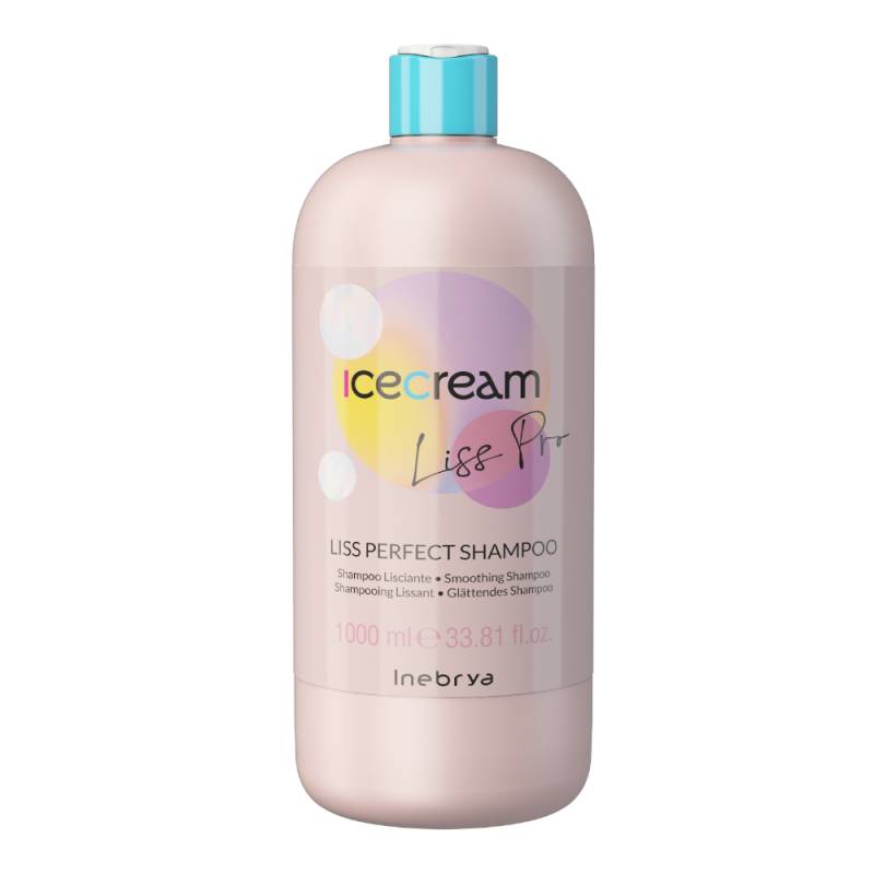 INEBRYA Ice Cream Liss Perfect Shampoo - szamapon wygładzający / 1000ml