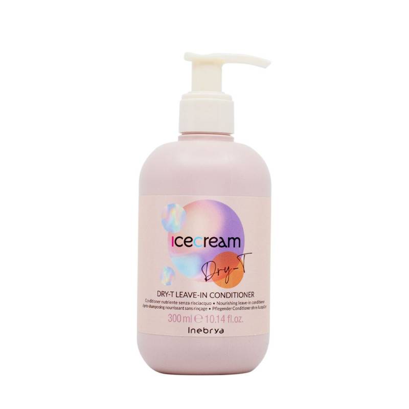 INEBRYA Ice Cream Dry-T Leave in Conditioner - nawilżająca odżywka bez spłukiwania / 300ml