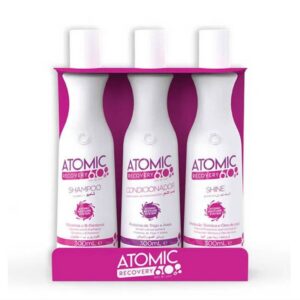 BEOX Atomic 60 sec KIT - zestaw regeneracyjny do włosów osłabionych 3 x 300ml