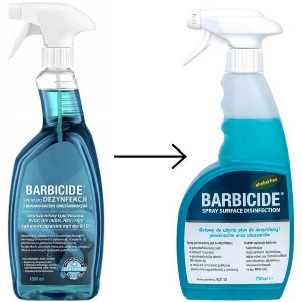 BARBICIDE Spray do dezynfekcji / 750ml — Zdjęcie produktu 01