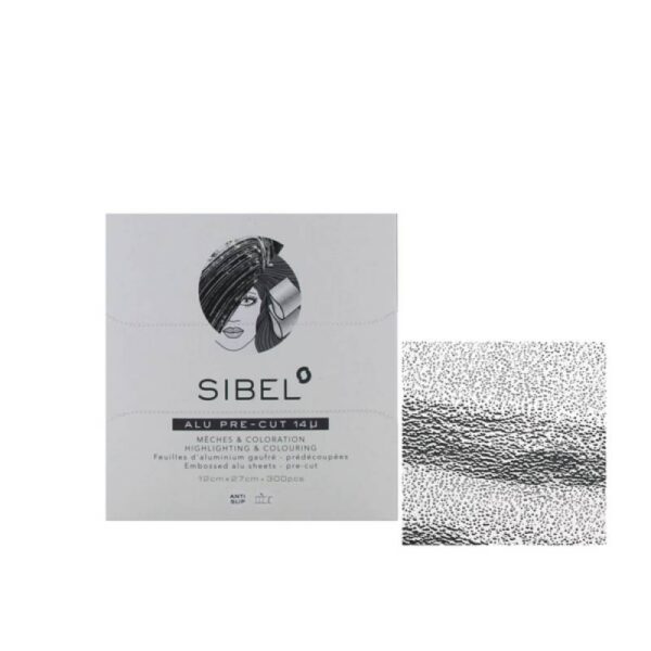 SIBELfolia do balejażu SILVER 12 x 27 cm / 300szt — Zdjęcie produktu 01