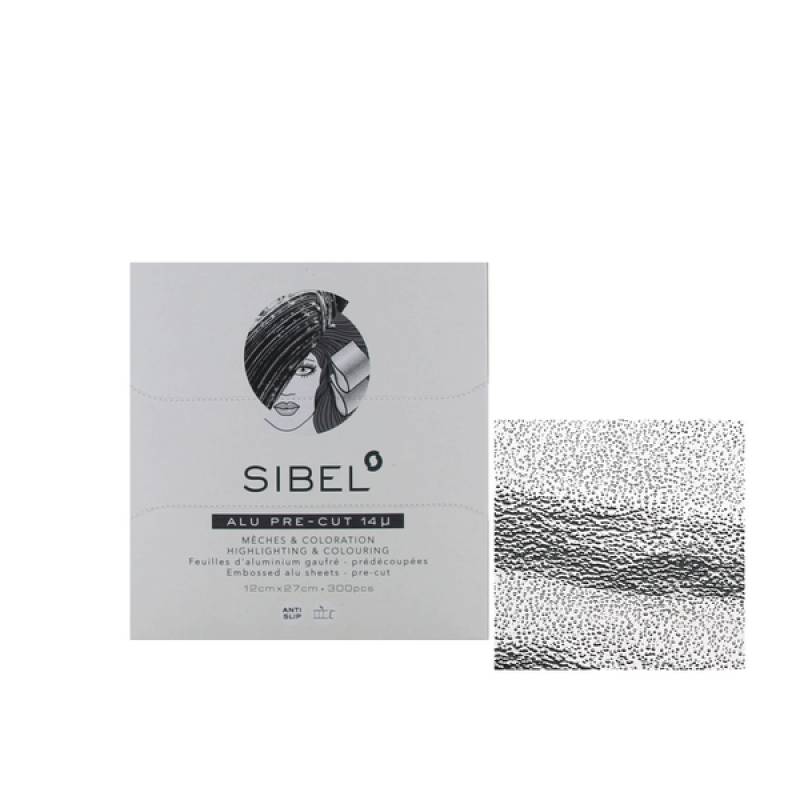 SIBELfolia do balejażu SILVER 12 x 27 cm / 300szt