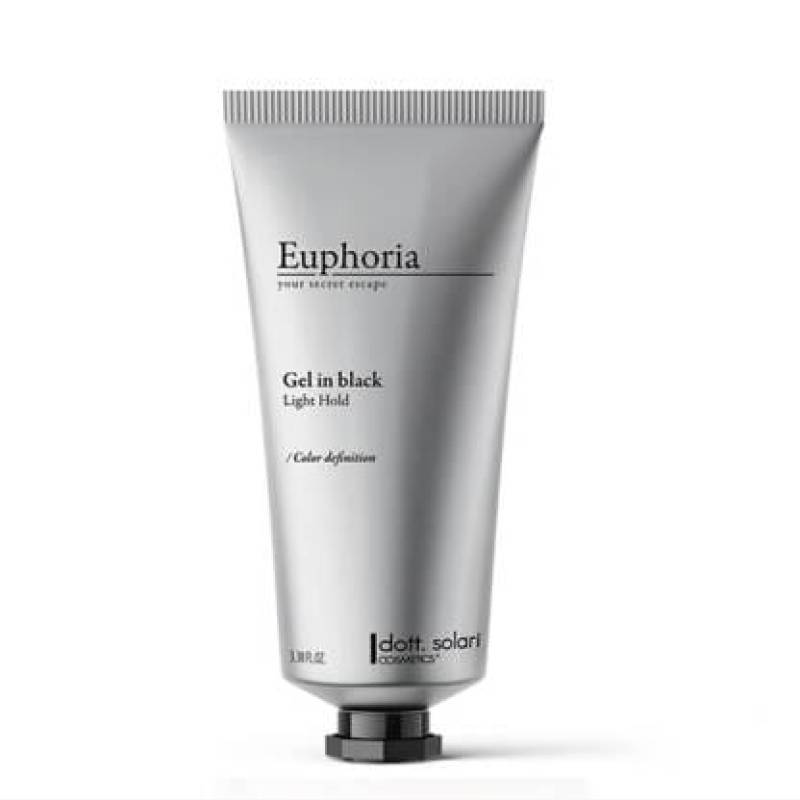 EUPHORIA Gel in black - żel maskujący siwe włosy - cover żel / 100ml