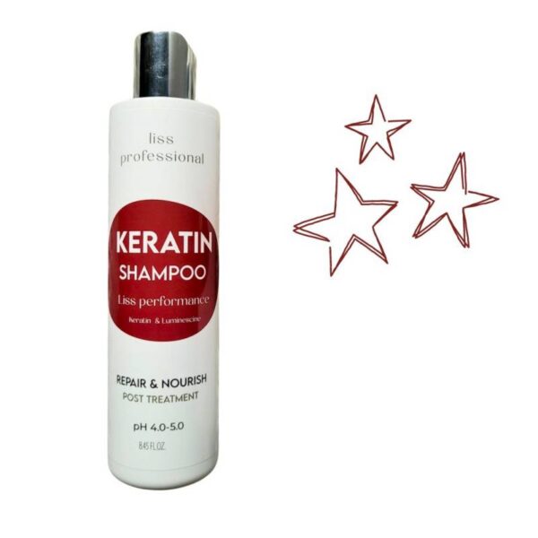 Liss Performance Keratin Shampoo – pozabiegowy szampon keratynowy / 250ml — Zdjęcie produktu 01
