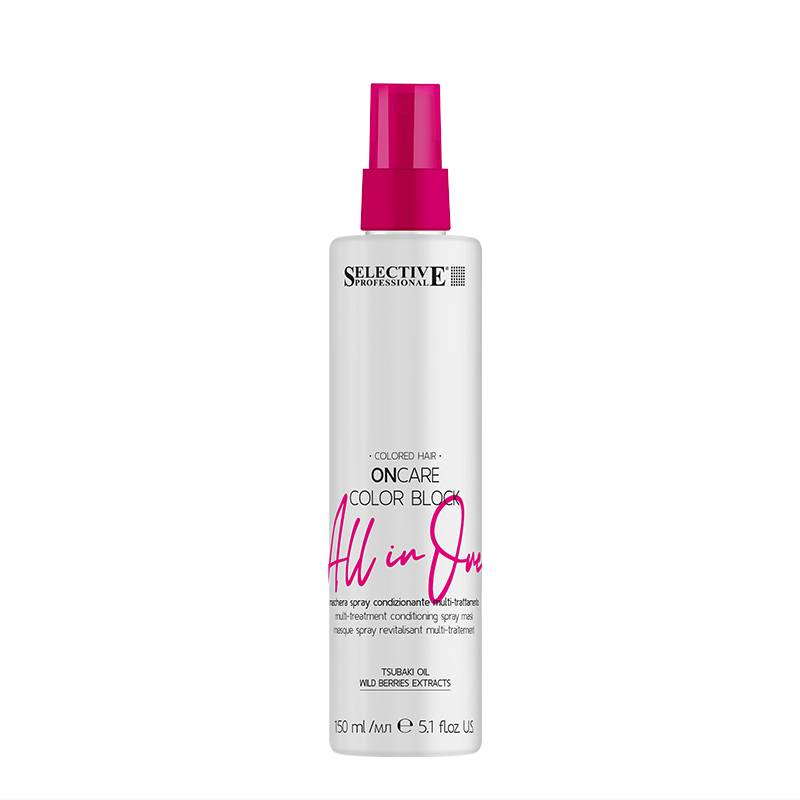 ONCARE Color Block All in One Spray - wielofunkcyjna maska w sprayu do włosów farbowanych / 150 ml
