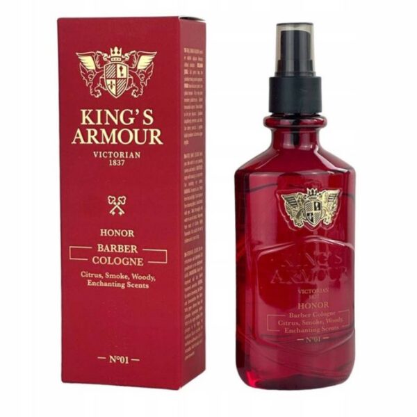 King’s Armour Barber Cologne Honor – woda kolońska po goleniu / 250ml — Zdjęcie produktu 01
