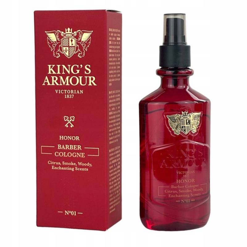 King's Armour Barber Cologne Honor - woda kolońska po goleniu / 250ml