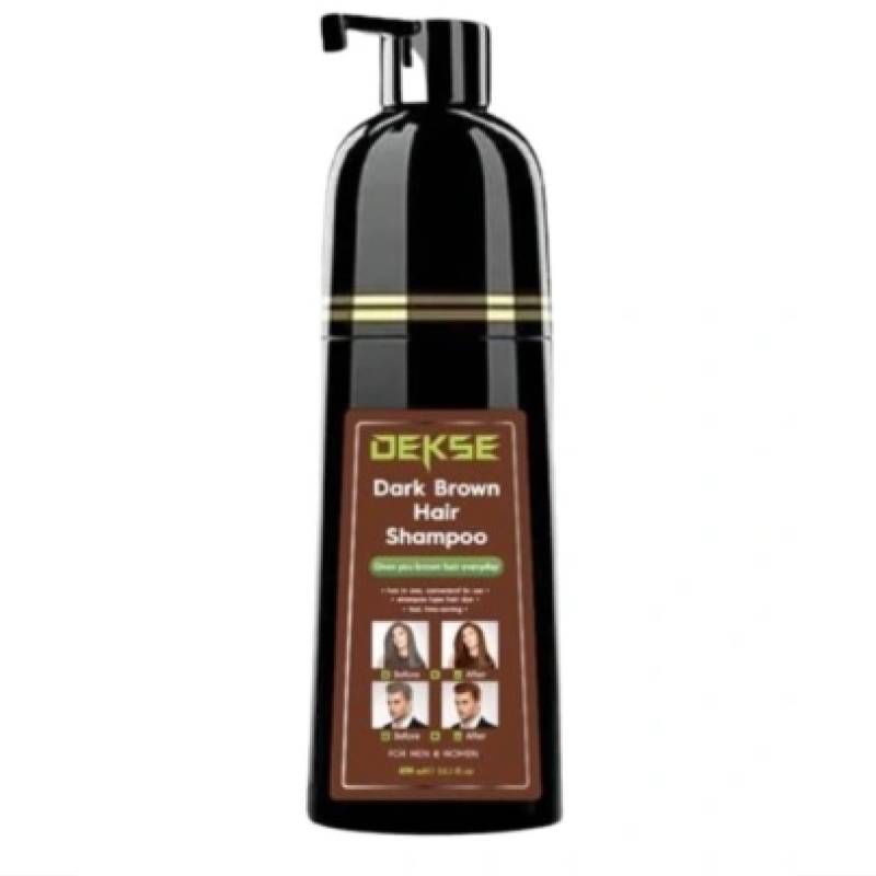 Dekse Hair Shampoo Cover Dark Brown /400ml