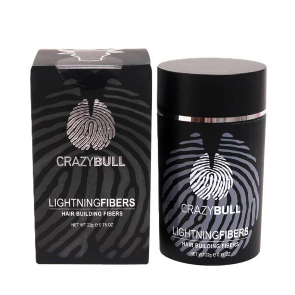 CrazyBull Hair Building Fibers zagęszczacz NO.5 Light Brown /22g — Zdjęcie produktu 01